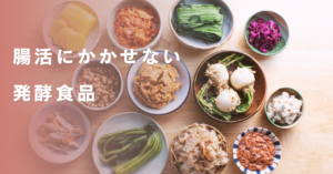 発酵食品イメージ